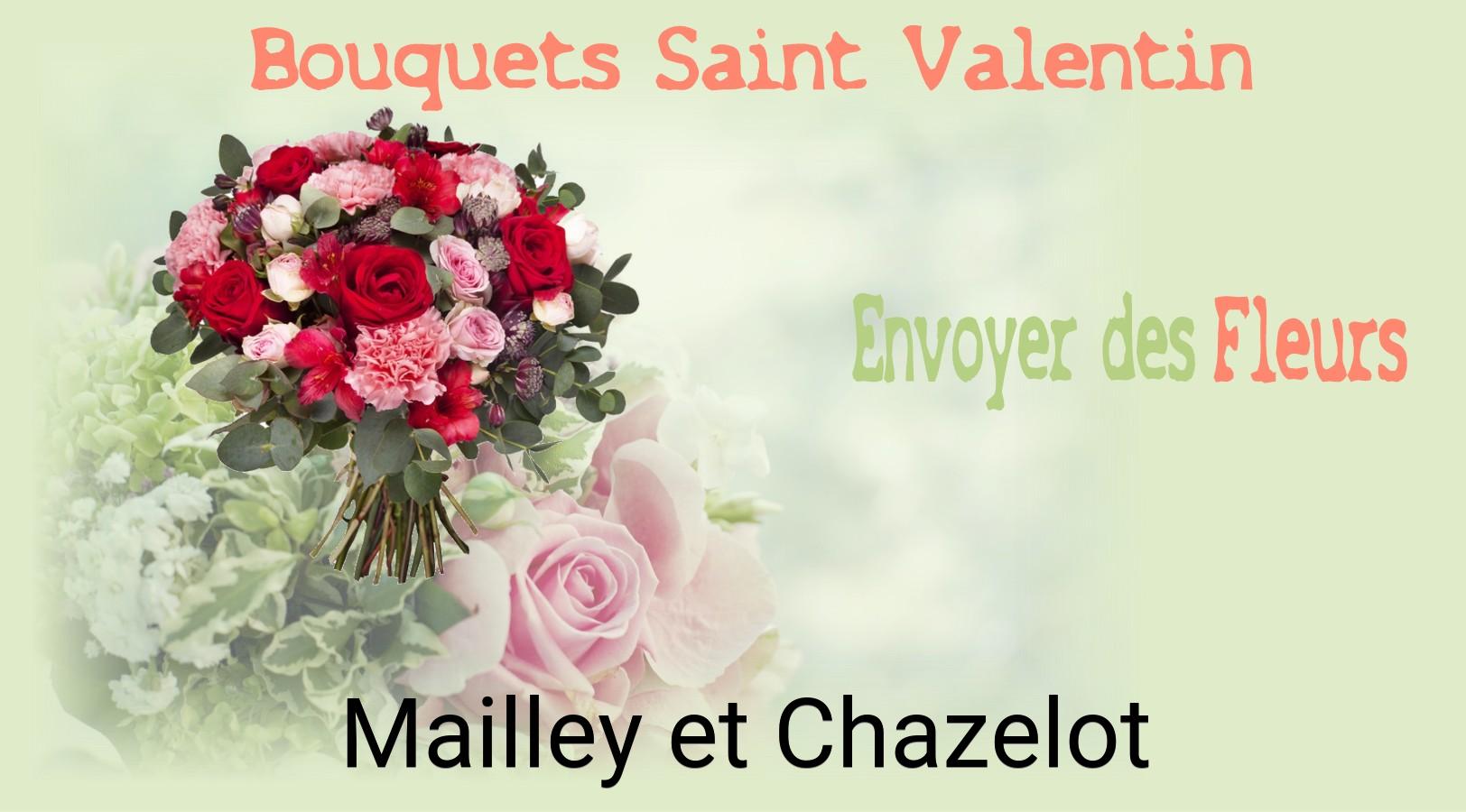 Roses de Saint-Valentin livrées à Mailley-et-Chazelot